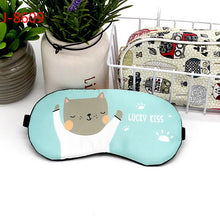 Load image into Gallery viewer, 1pc Sleeping Mask Eyepatch Eye Cover Cotton Creative Lovely Cartoon for Eye Travel Relax Sleeping Aid Eye Patch Shading Eye Mask