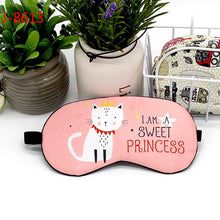 Load image into Gallery viewer, 1pc Sleeping Mask Eyepatch Eye Cover Cotton Creative Lovely Cartoon for Eye Travel Relax Sleeping Aid Eye Patch Shading Eye Mask