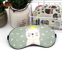 Load image into Gallery viewer, 1pc Sleeping Mask Eyepatch Eye Cover Cotton Creative Lovely Cartoon for Eye Travel Relax Sleeping Aid Eye Patch Shading Eye Mask