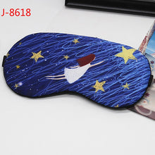 Load image into Gallery viewer, 1pc Sleeping Mask Eyepatch Eye Cover Cotton Creative Lovely Cartoon for Eye Travel Relax Sleeping Aid Eye Patch Shading Eye Mask