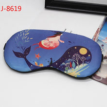 Load image into Gallery viewer, 1pc Sleeping Mask Eyepatch Eye Cover Cotton Creative Lovely Cartoon for Eye Travel Relax Sleeping Aid Eye Patch Shading Eye Mask