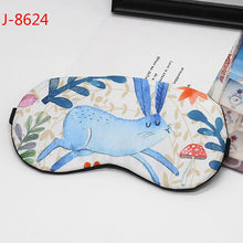 Load image into Gallery viewer, 1pc Sleeping Mask Eyepatch Eye Cover Cotton Creative Lovely Cartoon for Eye Travel Relax Sleeping Aid Eye Patch Shading Eye Mask