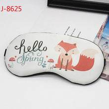 Load image into Gallery viewer, 1pc Sleeping Mask Eyepatch Eye Cover Cotton Creative Lovely Cartoon for Eye Travel Relax Sleeping Aid Eye Patch Shading Eye Mask